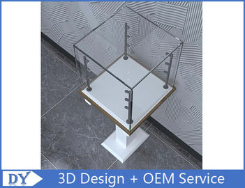 3D デザイン モダン 木製 テンプレート ガラス ショッピングモール用 宝石 展示ケース