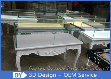 3Dデザイン 木製ガラス 宝石展示用 鍵のサイズ 1200X550X950MM