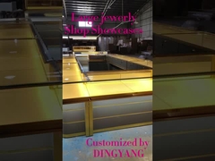 プロの宝石展示ケースデザインとカスタム工場