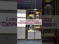 現代MDF宝石展示台 / 宝石展示キャビネット